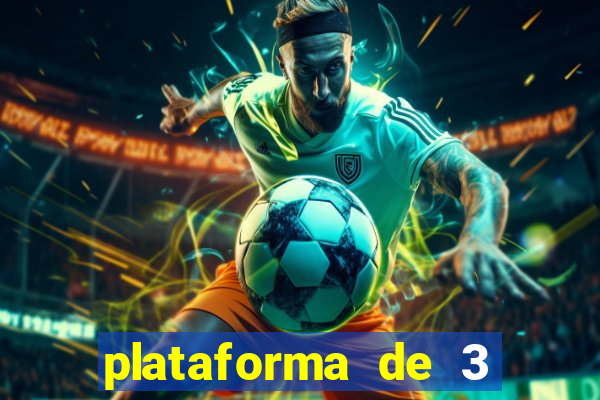 plataforma de 3 reais jogo